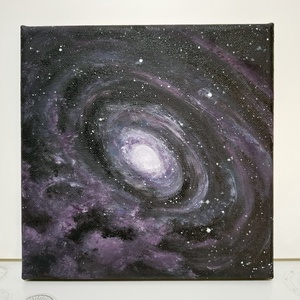 Kézzel festet Galaxis , Művészet, Festmény, Akril, Festészet, MESKA