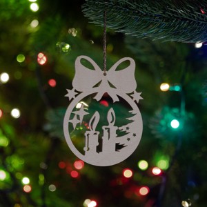 Gyertyás Karácsonyfadísz, Karácsony, Karácsonyi lakásdekoráció, Karácsonyfadíszek, , Fedezd fel gyönyörű karácsonyfa díszeinket, melyek bármilyen helyiségben igazán vonzó megjelenést k..., MESKA