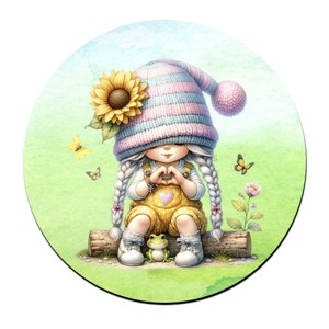 6 db cuki napraforgós manó alátét szett (#75) -  - Meska.hu