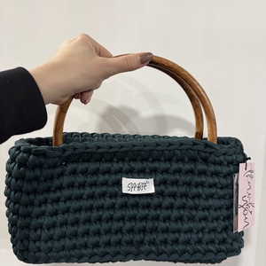 Horgolt SABIÉ kézitáska , Táska & Tok, Kézitáska & válltáska, Kézitáska, Horgolás, MESKA