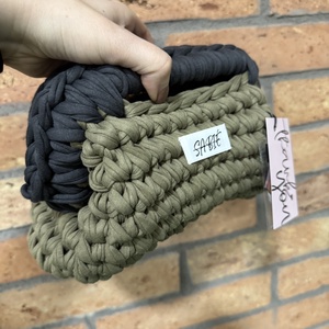 Horgolt SABIÉ kézitáska és neszesszer - táska & tok - kézitáska & válltáska - kézitáska - Meska.hu