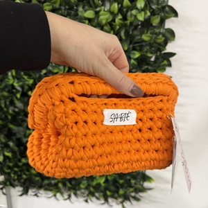 Horgolt SABIÉ kézitáska vagy neszesszer, Táska & Tok, Kézitáska & válltáska, Kézitáska, Horgolás, MESKA