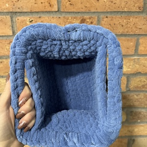 Horgolt SABIÉ kézitáska vagy neszesszer - táska & tok - kézitáska & válltáska - kézitáska - Meska.hu