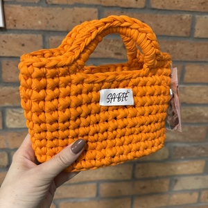 Horgolt  SABIÉ kézi és válltáska - táska & tok - kézitáska & válltáska - kézitáska - Meska.hu