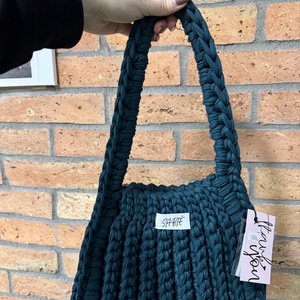 Horgolt SABIÉ válltáska - táska & tok - kézitáska & válltáska - kézitáska - Meska.hu