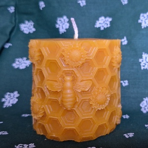 Méhviasz gyertya - otthon & életmód - gyertya, illat, aroma - gyertya - Meska.hu