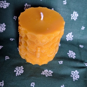 Méhviasz gyertya - otthon & életmód - gyertya, illat, aroma - gyertya - Meska.hu