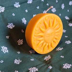 Napocskás Méhviasz gyertya - otthon & életmód - gyertya, illat, aroma - gyertya - Meska.hu