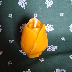 Lótusz Méhviasz gyertya - otthon & életmód - gyertya, illat, aroma - gyertya - Meska.hu