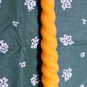 Csavart méhviasz gyertya, Kellékek & szerszámok, Vegyes alapanyag, Gyertya alapanyag, Méhviasz gyertya alapanyag, , MESKA