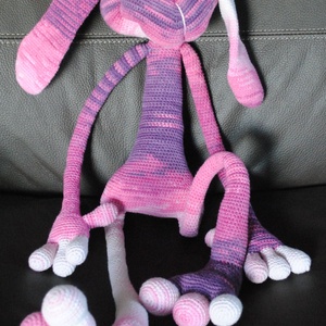 Gusztáv amigurumi nyúl - Meska.hu