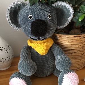 óriás amigurumi koala - Meska.hu