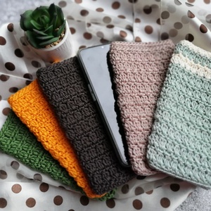 Horgolt mobiltok - táska & tok - pénztárca & más tok - telefontok - Meska.hu