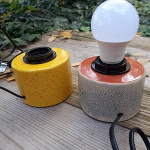 Kerámia lámpa - otthon & életmód - lámpa - asztali lámpa - Meska.hu