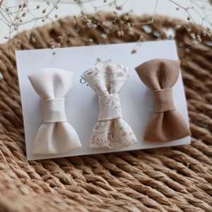 Mini hajcsat szett  natúr levél , Ruha & Divat, Hajdísz & Hajcsat, Hajcsat & Hajtű, , MESKA