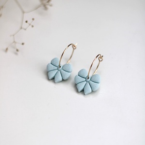 Midi masni fülbevaló, Ékszer, Fülbevaló, Pötty fülbevaló, Ékszerkészítés, Gyurma, MESKA