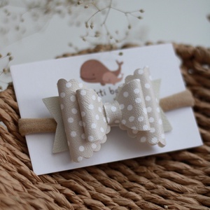 Pöttyös elasztikus baba fejpánt, Ruha & Divat, Hajdísz & Hajcsat, Hajráf & Hajpánt, , MESKA