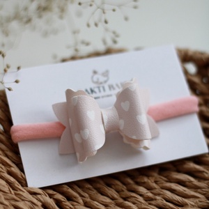 Szíves elasztikus baba fejpánt, Ruha & Divat, Hajdísz & Hajcsat, Hajráf & Hajpánt, , MESKA