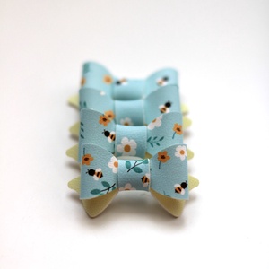 Kék méhecskés mini hajcsat - ruha & divat - hajdísz & hajcsat - hajcsat & hajtű - Meska.hu