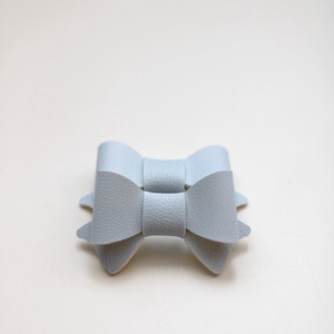 Világoskék  mini hajcsat - Meska.hu