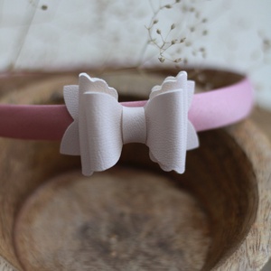 Világos rózsaszín hajráf  Mariannak - ruha & divat - hajdísz & hajcsat - hajráf & hajpánt - Meska.hu