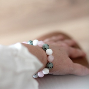 Érzelmi harmónia karkötő 10mm - Meska.hu