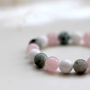 Érzelmi harmónia karkötő 10mm - ékszer - karkötő - ásványkarkötő - Meska.hu