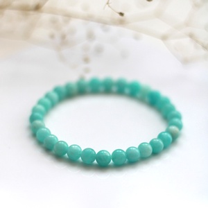 Életöröm amazonit karkötő - ékszer - karkötő - gyöngyös karkötő - Meska.hu