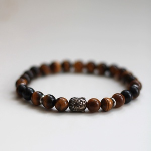 Belső erő férfi ásvány karkötő - ékszer - karkötő - ásványkarkötő - Meska.hu