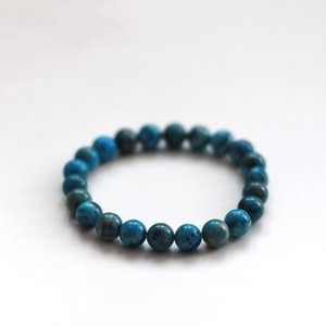 A spirituális társ kék achát karkötő, Ékszer, Karkötő, Gyöngyös karkötő, Gyöngyfűzés, gyöngyhímzés, MESKA