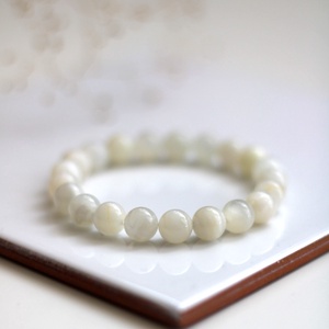 Hold energiája holdkő ásványkarkötő - Meska.hu