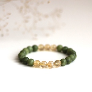 Női erő, öröm és bőség ásvány karkötő - Meska.hu