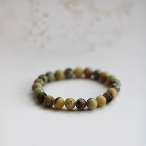 Szerpentin ásványkarkötő - ékszer - karkötő - ásványkarkötő - Meska.hu