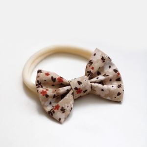 Natural floral midi elasztikus fejpánt - ruha & divat - hajdísz & hajcsat - hajráf & hajpánt - Meska.hu