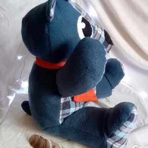 Nagy kék maci - játék & sport - plüssállat & játékfigura - maci - Meska.hu