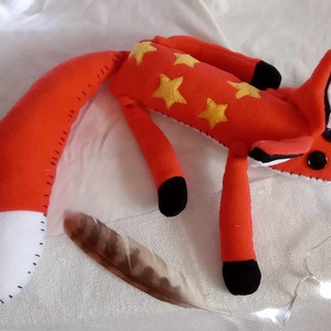 Kis herceg rókakoma - játék & sport - plüssállat & játékfigura - róka - Meska.hu