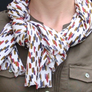 Színes pálcikák sál -  - Meska.hu