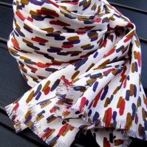 Színes pálcikák sál -  - Meska.hu