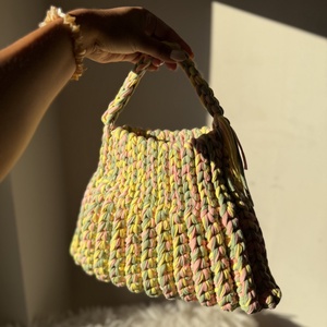 Horgolt Candy Bag - táska & tok - kézitáska & válltáska - kézitáska - Meska.hu