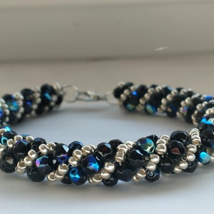 Black-Blue spirál -  - Meska.hu