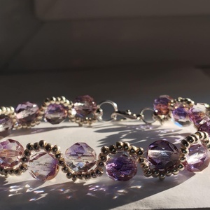 Lille, Ékszer, Karkötő, Gyöngyös karkötő, Gyöngyfűzés, gyöngyhímzés, MESKA