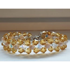 Anasztázia, Ékszer, Karkötő, Gyöngyös karkötő, Gyöngyfűzés, gyöngyhímzés, MESKA