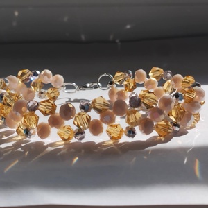 Anasztázia - ékszer - karkötő - gyöngyös karkötő - Meska.hu