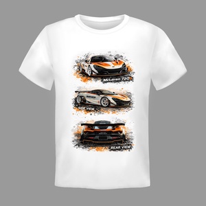 Egyedi nyomtatott tuningolt McLaren grafikus stílusban ábrázolva., Ruha & Divat, Férfi ruha, Póló, , MESKA