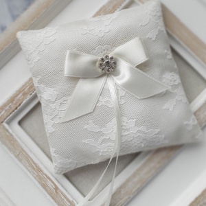Gyűrűpárna JULIETTA, Esküvő, Kiegészítők, Gyűrűtartó & Gyűrűpárna, Mindenmás, Varrás, MESKA