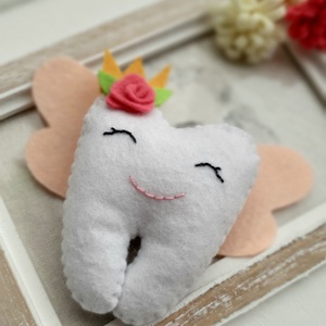 Fogtündér, filc, ajándék - játék & sport - baba & babaház - baba - Meska.hu