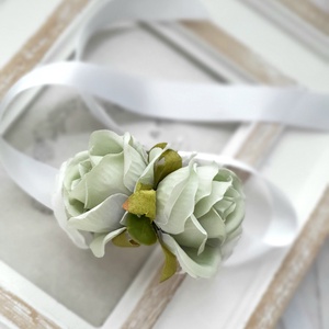 Csuklódísz GREENROSES - esküvő - ékszer - karkötő & csuklódísz - Meska.hu