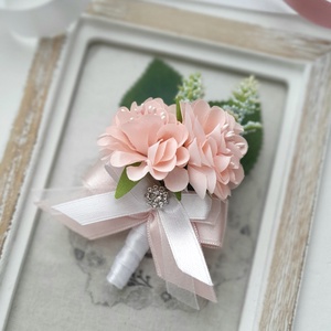 Kitűző vőlegényeknek PINKY - esküvő - kiegészítők - kitűző - Meska.hu