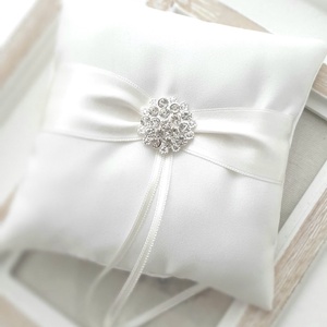Gyűrűpárna HAILEY, gyűrűtartó, menyasszony, esküvő, Esküvő, Kiegészítők, Gyűrűtartó & Gyűrűpárna, Varrás, MESKA