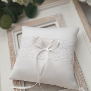 Gyűrűpárna LILLY, gyűrűtartó, menyasszony, esküvő, Esküvő, Kiegészítők, Gyűrűtartó & Gyűrűpárna, Varrás, MESKA